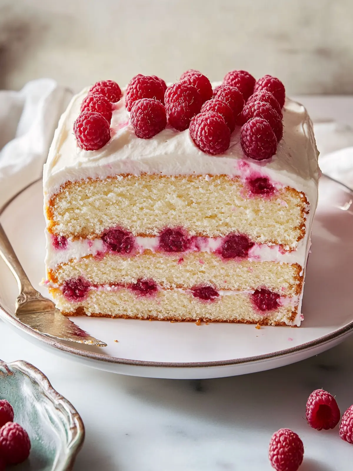 Raspberry Tea Cake Bliss with Creamy Mascarpone Filling 4 Raspberry Tea Cake