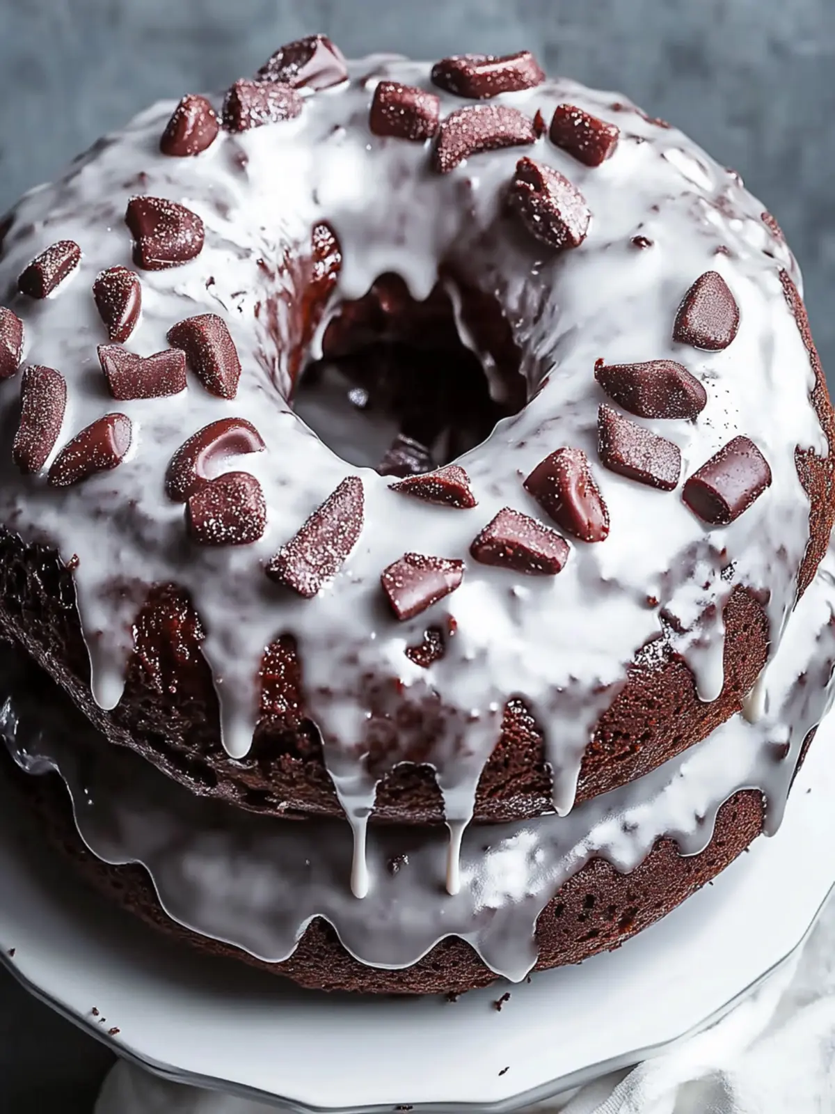 Decadent Chocolate Donut Cake for Sweet Cravings 5 Chocolate Donut Cake