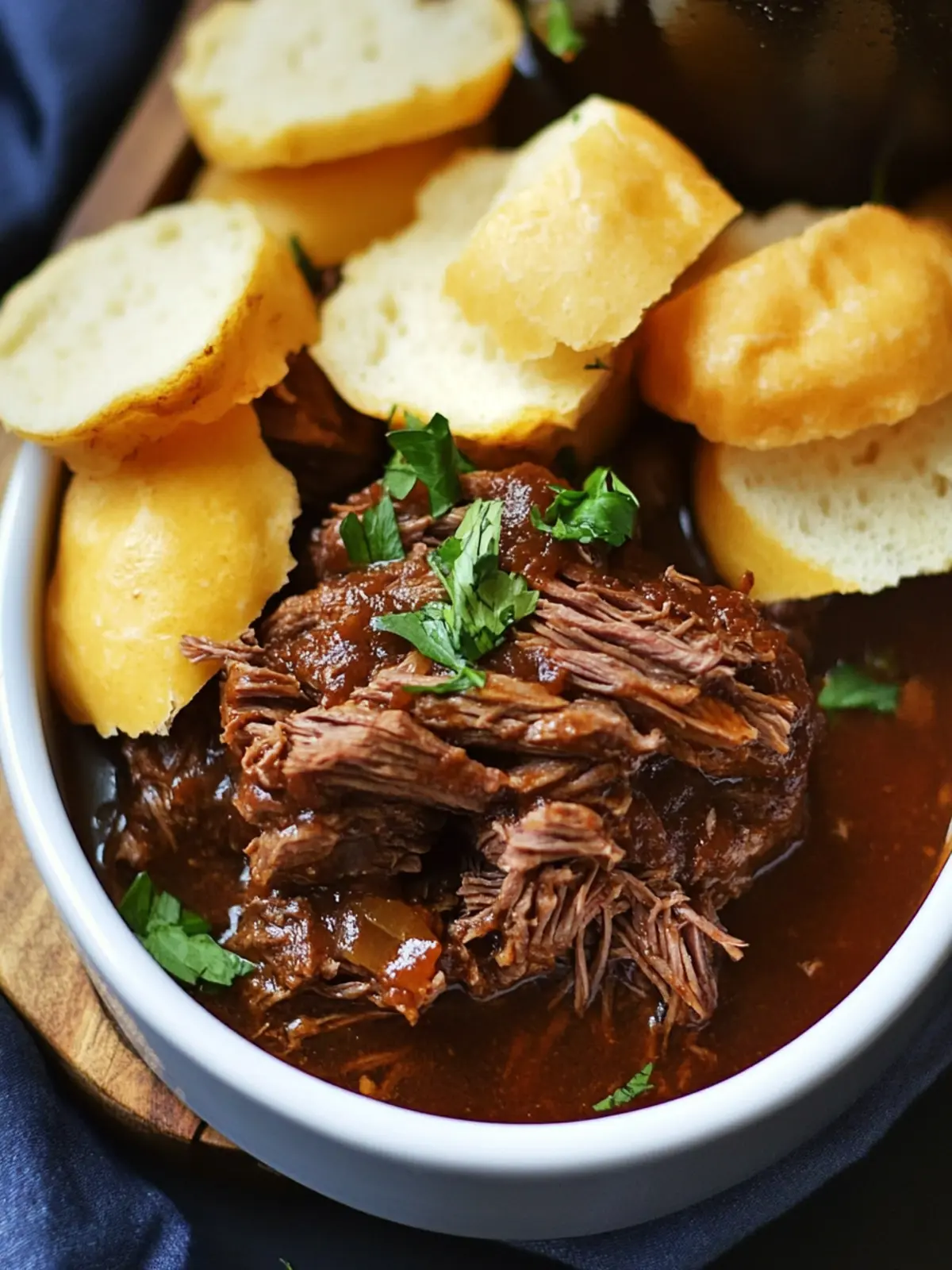 Savory Crock Pot BBQ Beef Pot Roast That Melts in Your Mouth 3 Crock Pot BBQ Beef Pot Roast