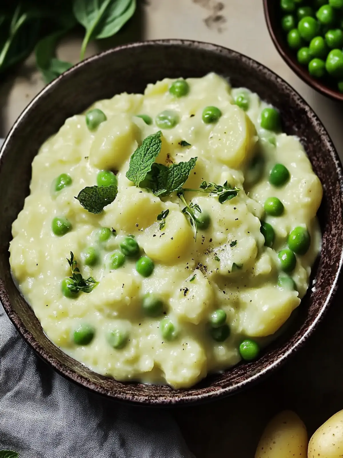 Creamed Peas and Potatoes: A Cozy Family Comfort Recipe 2 Creamed Peas and Potatoes