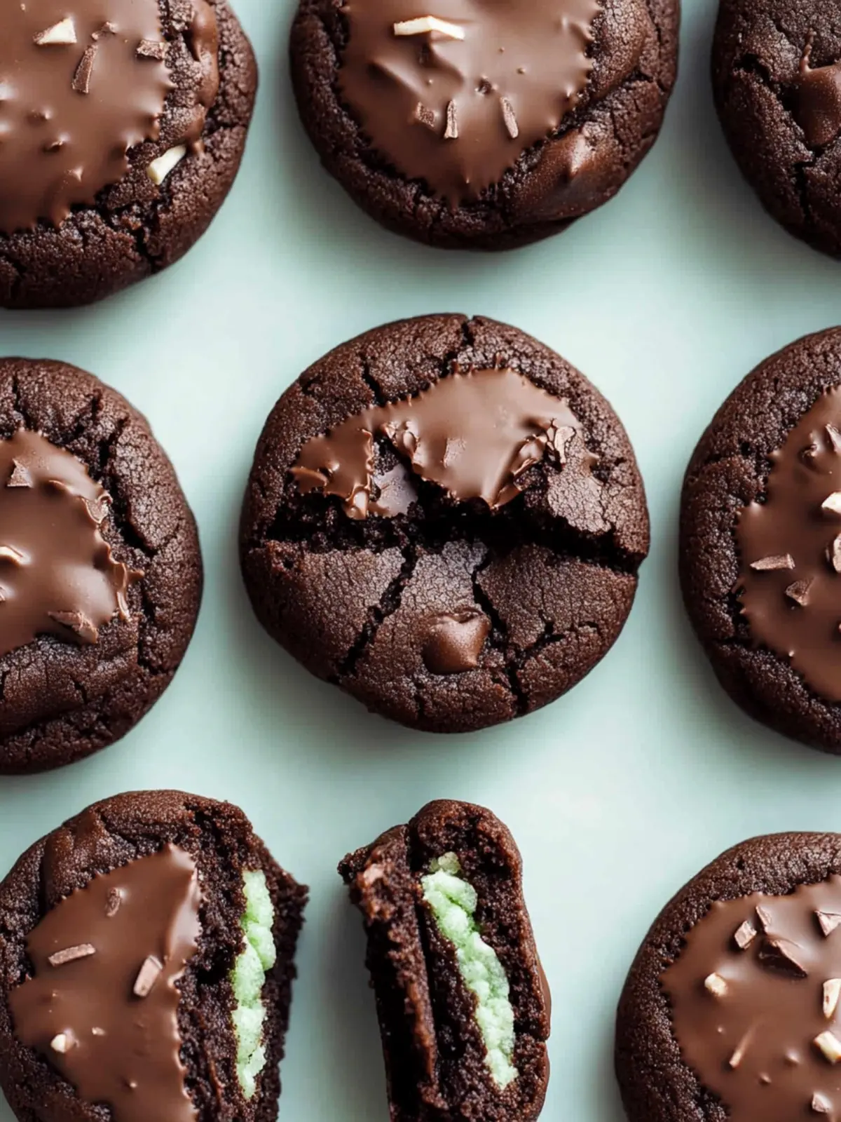 Decadent Chocolate Mint Cookies for Your Sweet Cravings 4 Chocolate Mint Cookies