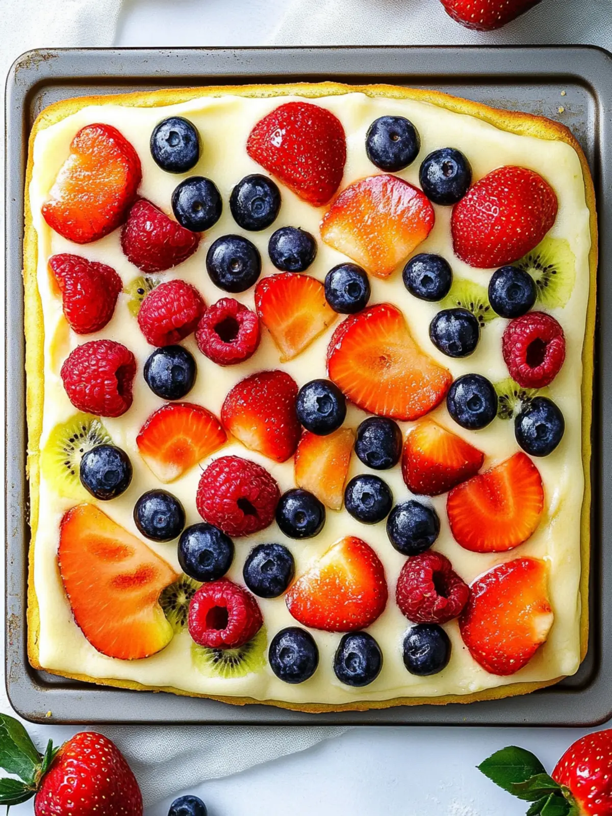 Delicious Fruit Pizza: A Sweet Twist on Classic Favorites 2 Fruit Pizza