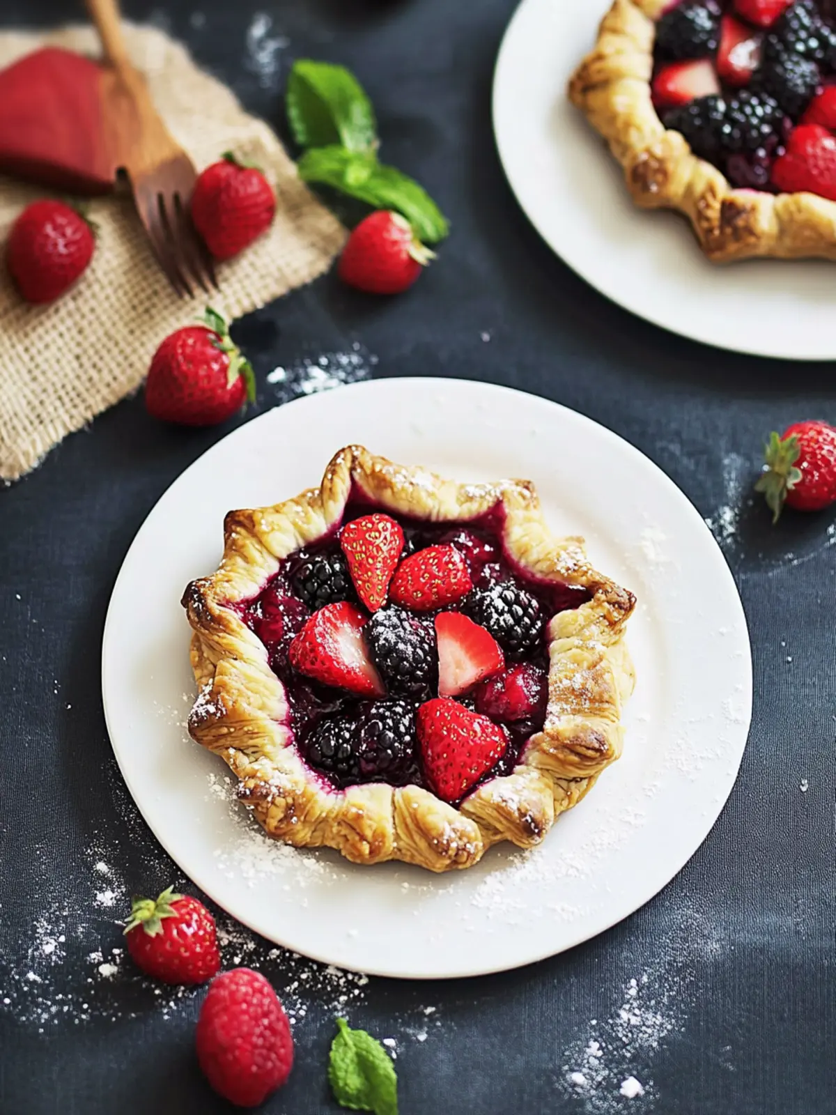 Delicious Mini Summer Berry Galettes for Sweet Moments 5 Mini Summer Berry Galettes