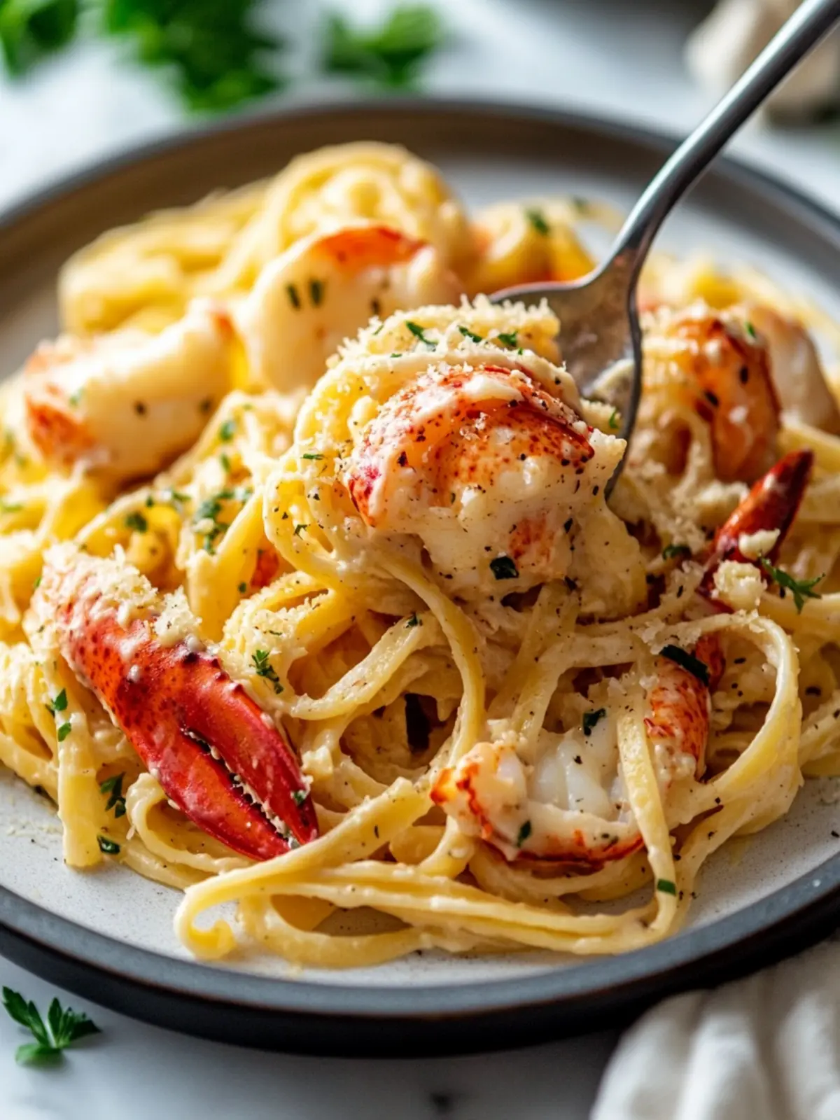 Indulge in Creamy Lobster Pasta for Ultimate Dinner Bliss 2 Creamy Lobster Pasta