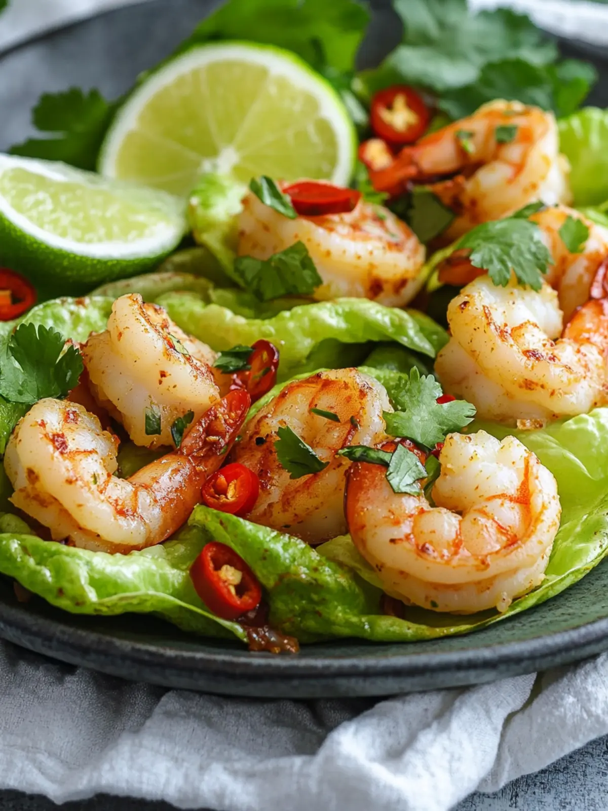 Zesty Chili Lime Shrimp Wraps for Fresh Summer Bliss 4 Chili Lime Shrimp Wraps