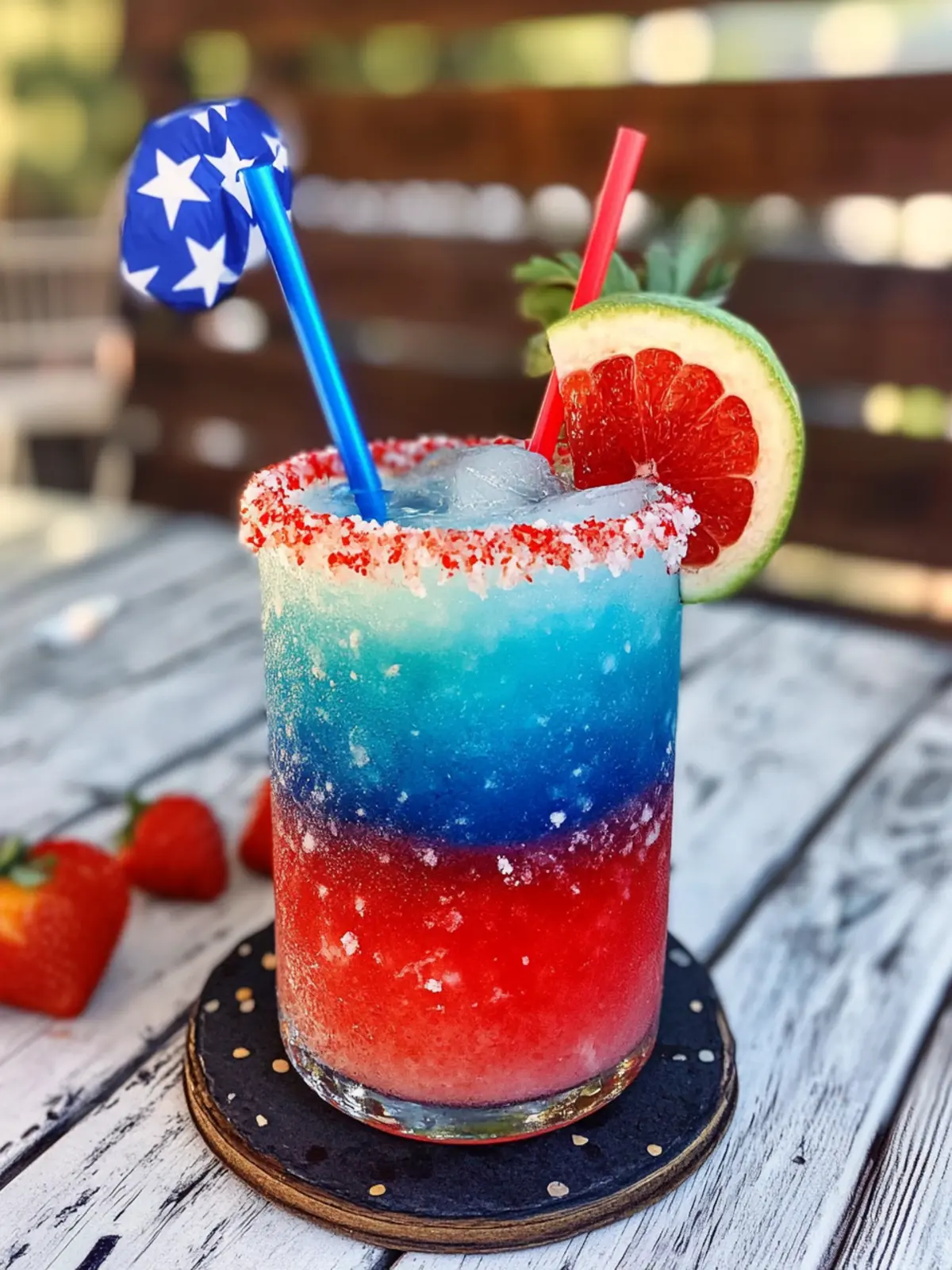 Celebrate with a Red White and Blue Margarita Recipe Delight 3 Red White and Blue Margarita