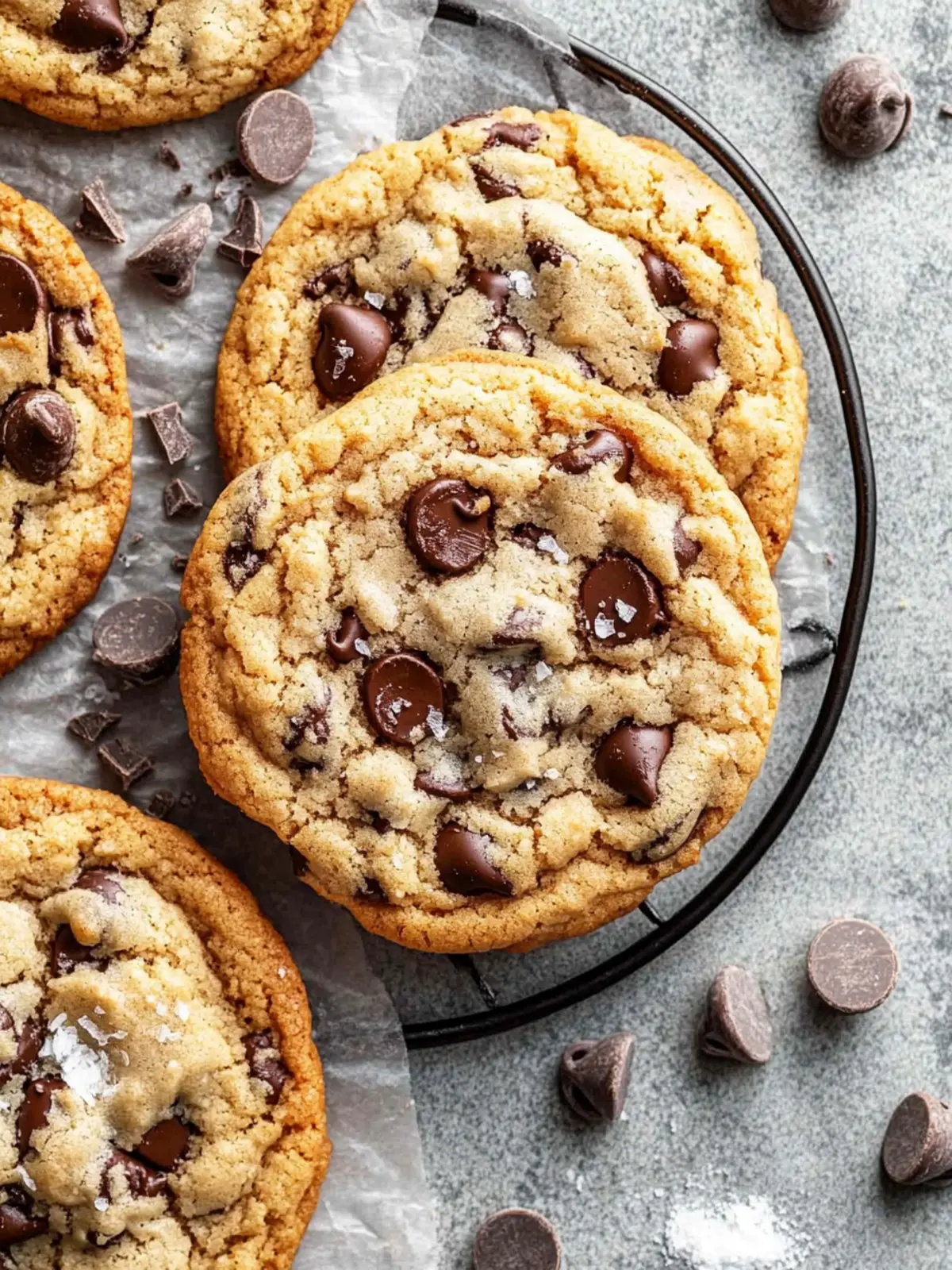 Mouthwatering Giant Bakery Style Chocolate Chip Cookies At Home 3 Giant Bakery Style Chocolate Chip Cookies