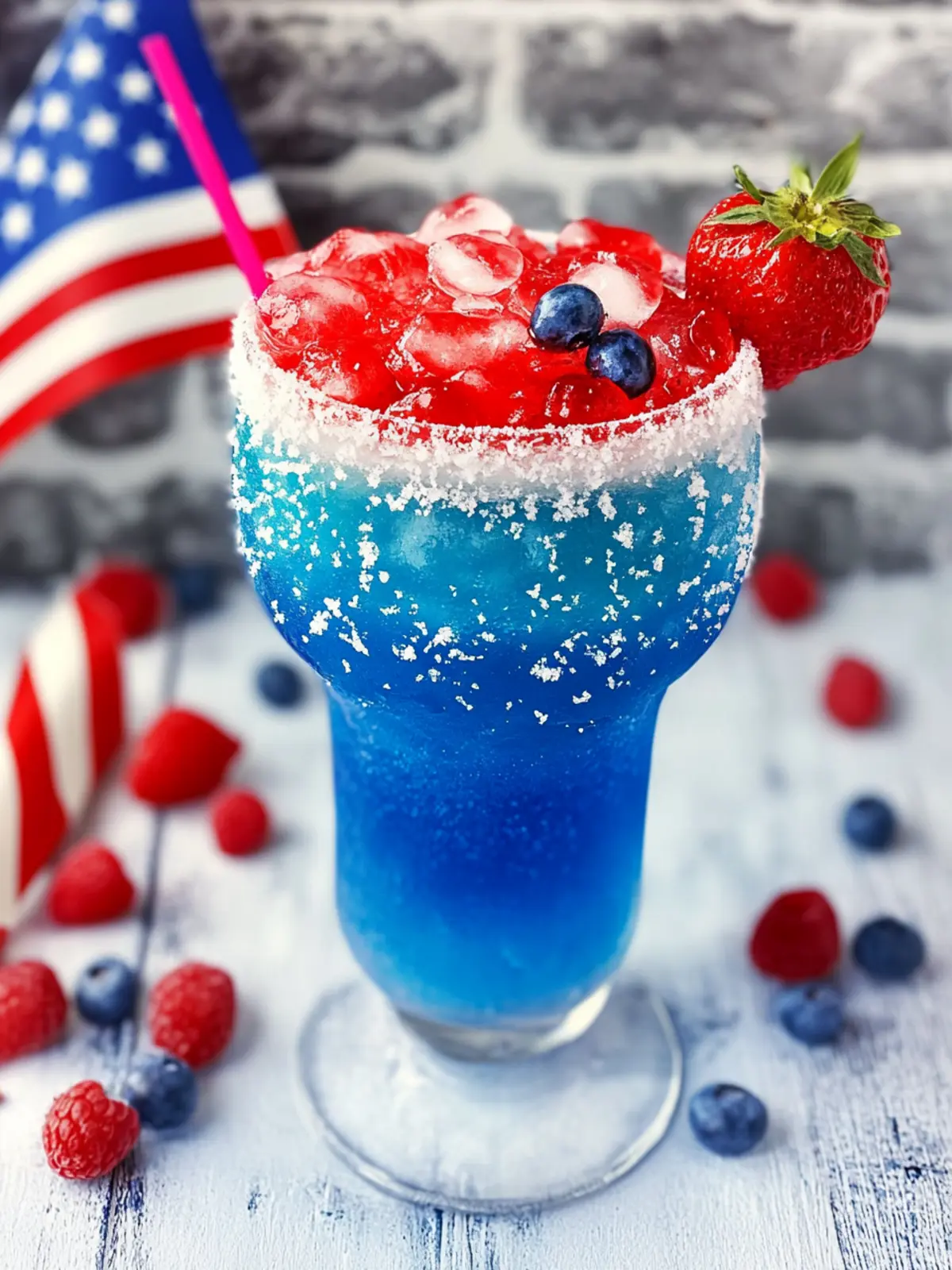 Celebrate with a Red White and Blue Margarita Recipe Delight 2 Red White and Blue Margarita