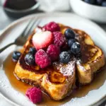Indulgent Brioche French Toast with Zesty Blueberry Bliss 8 Brioche French Toast