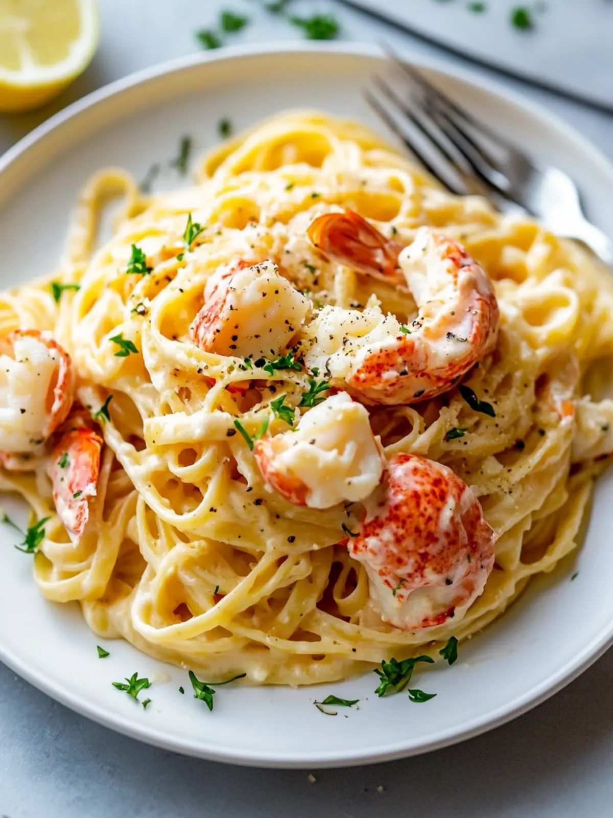 Indulge in Creamy Lobster Pasta for Ultimate Dinner Bliss 3 Creamy Lobster Pasta