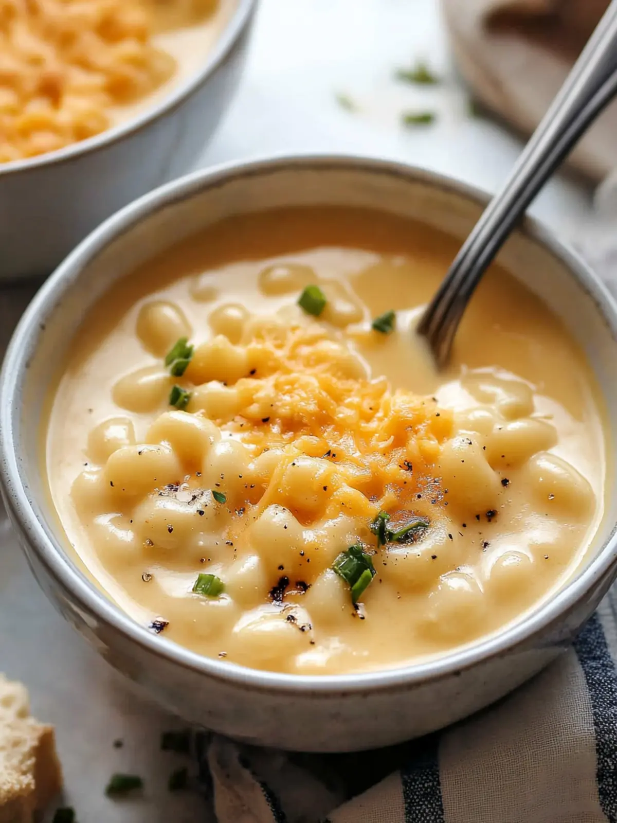 Ultimate Mac and Cheese Soup: Comfort in Every Spoonful 4 Mac and Cheese Soup