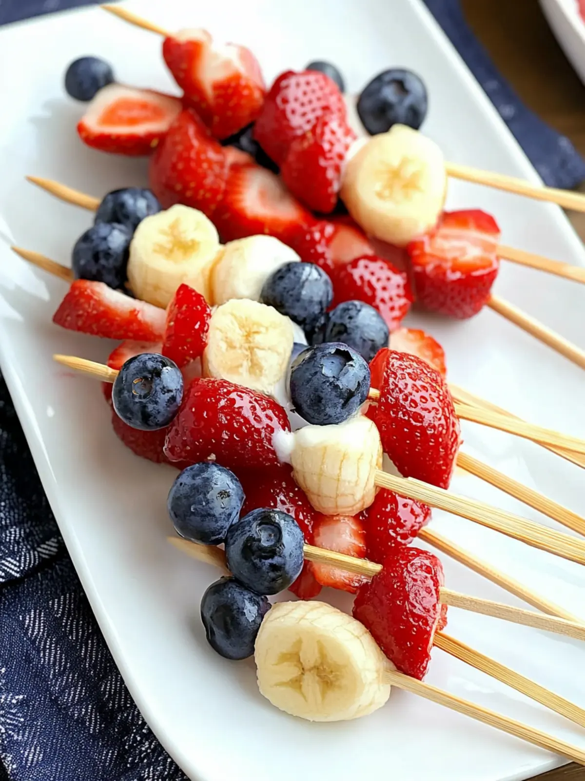 Red, White, and Blue Fruit Kabobs: Festive Treats for All 2 Red, White, and Blue Fruit Kabobs