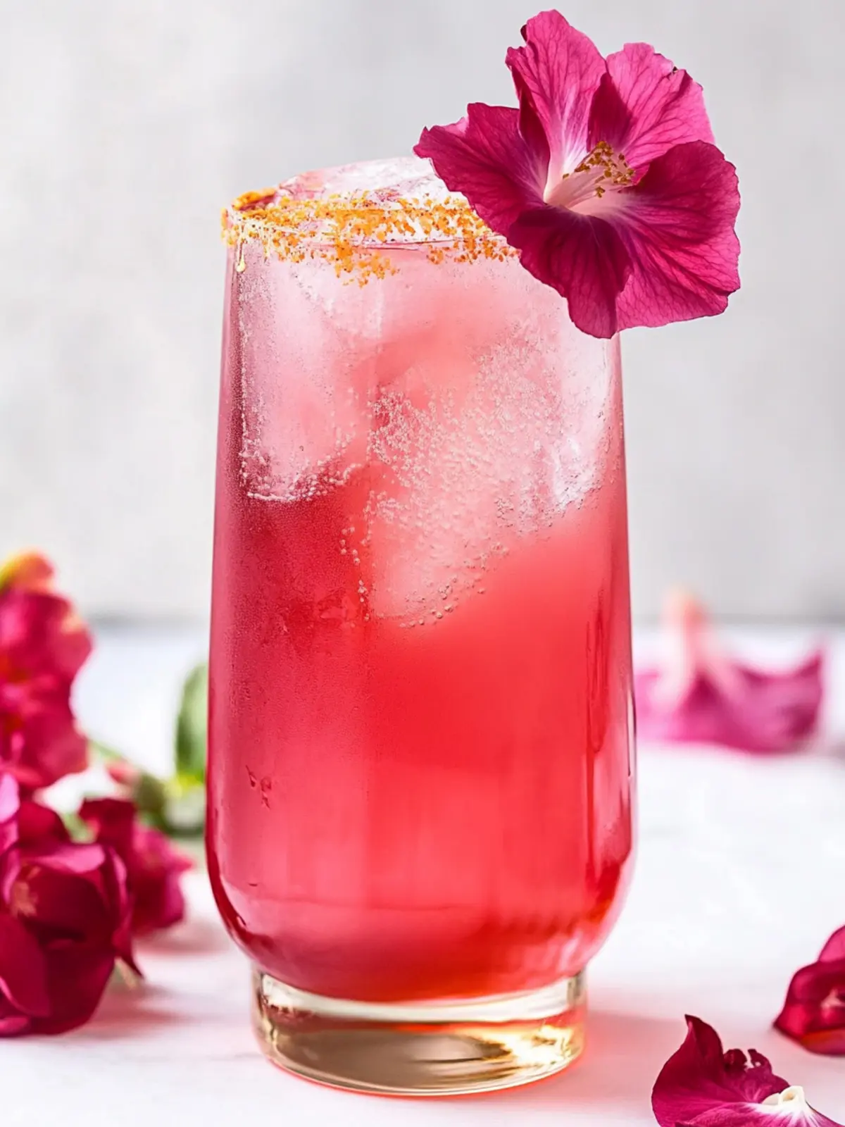 Refresh with a Hibiscus Rose Mocktail for a Blissful Sip 4 Hibiscus Rose Mocktail