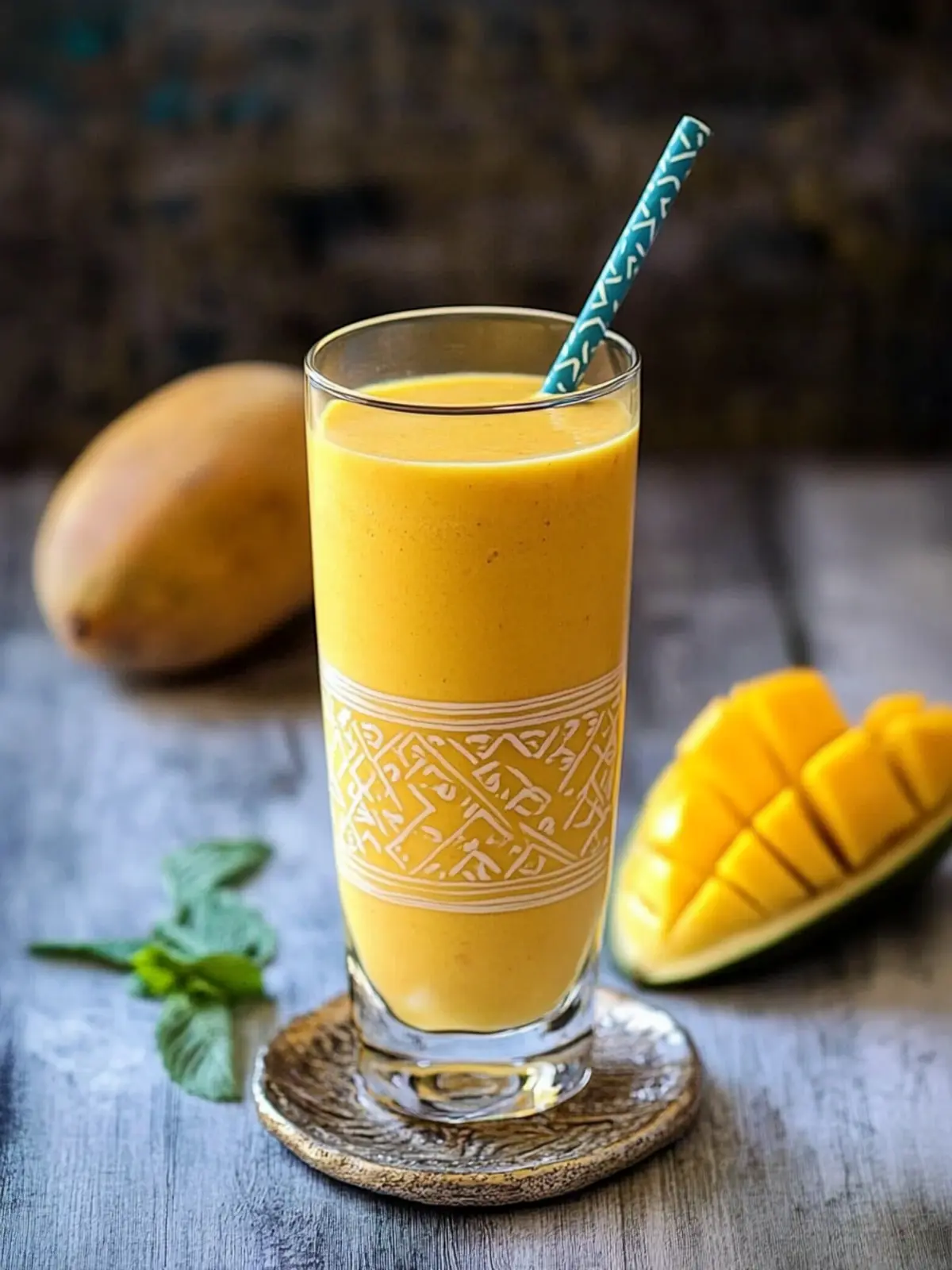 Mango Lassi Magic: Quick Creamy Bliss in 15 Minutes 4 Mango Lassi