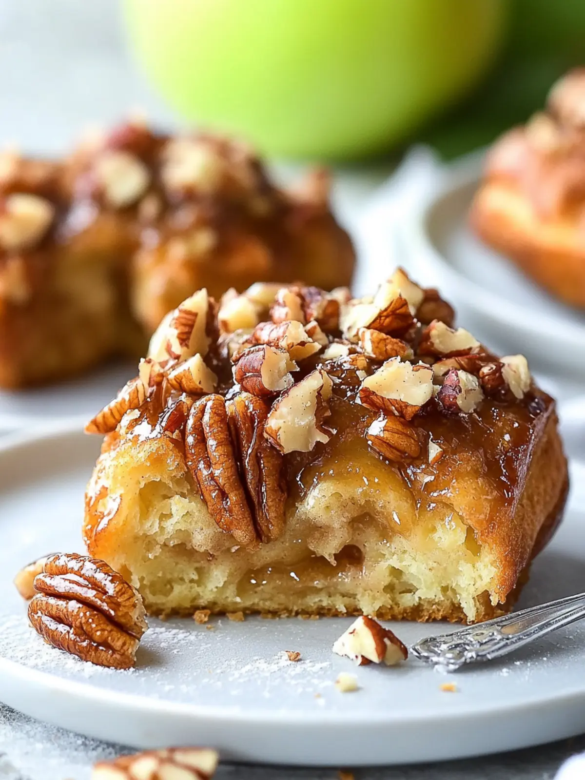 Savory Apple Pecan French Toast Cups for Cozy Mornings 4 Apple Pecan French