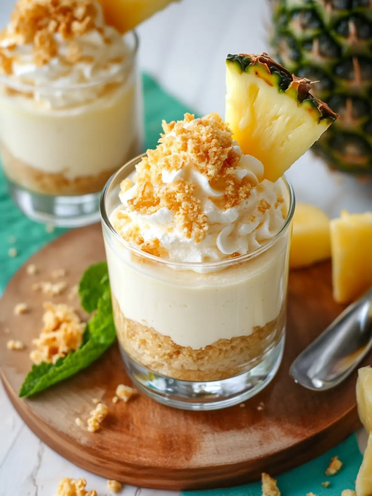 Irresistible Pina Colada Cheesecake Mousse for Any Occasion 2 Pina Colada Cheesecake Mousse