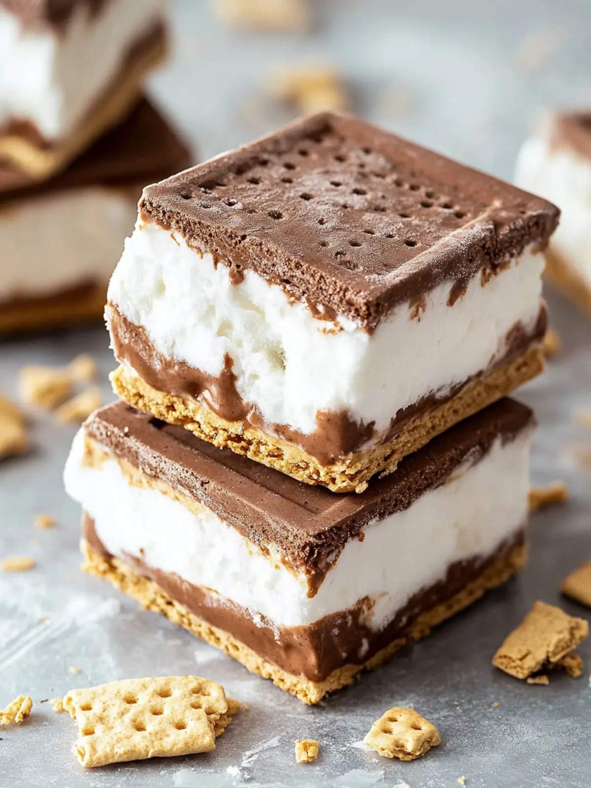 Irresistible Frozen S’mores: Chill Out with This Easy Treat 3 Frozen S’mores