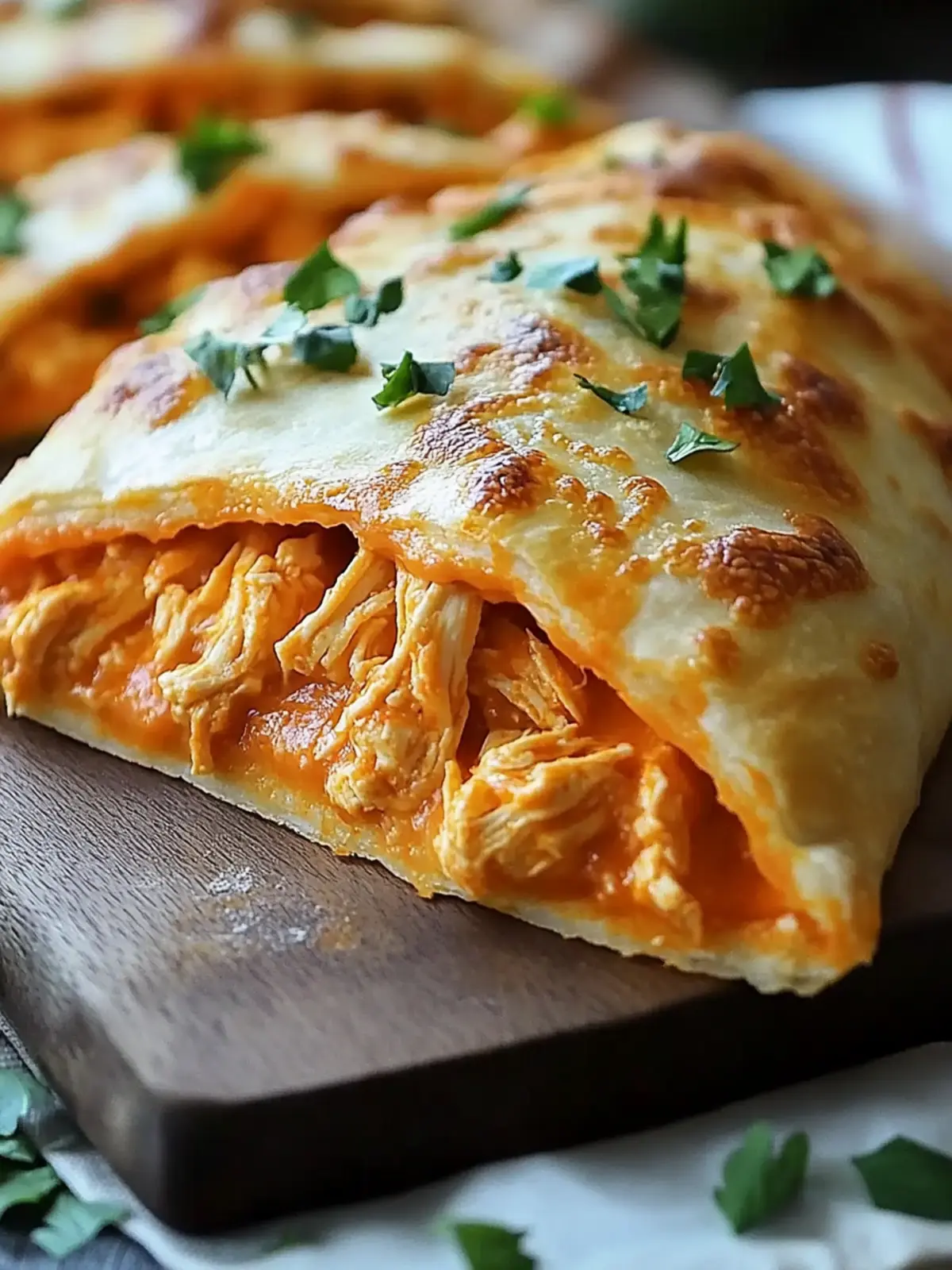 Savor Every Bite: Easy Buffalo Chicken Calzone Recipe 3 Buffalo Chicken Calzone