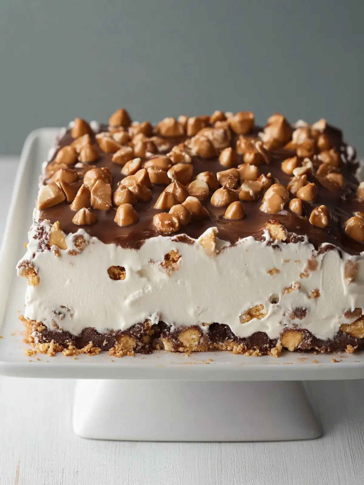 Buster Bar Ice Cream Cake: Your Perfect No-Bake Treat 2 Buster Bar Ice Cream Cake