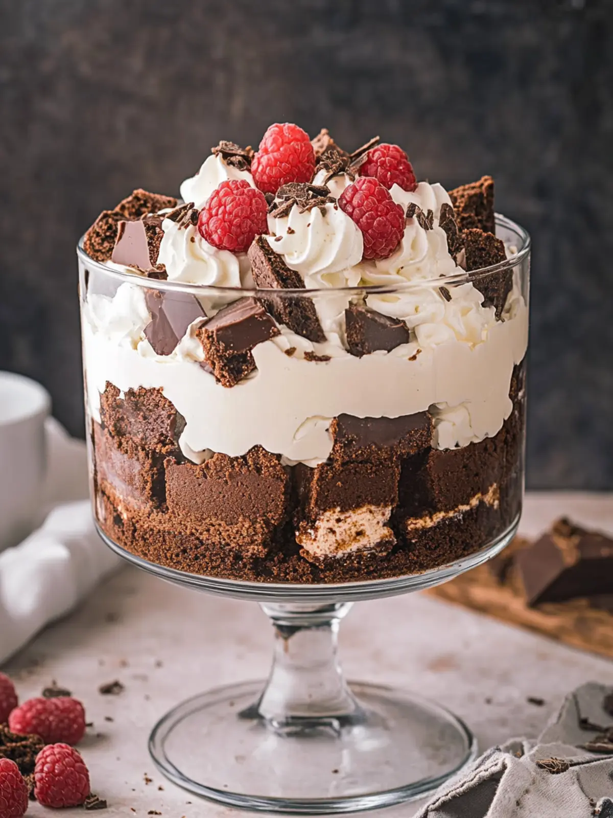 Irresistible Brownie Trifle That Will Wow Your Guests 3 Brownie Trifle
