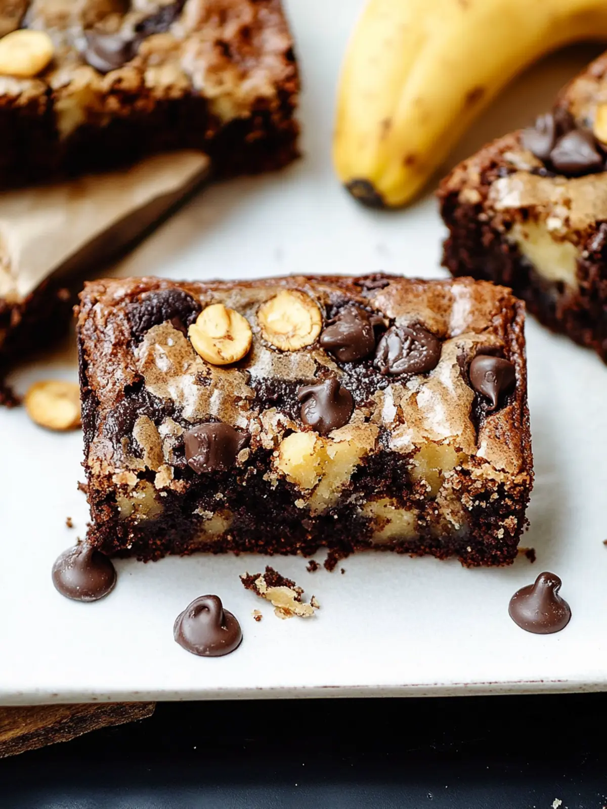 Chunky Monkey Brownies: Yumminess in Every Fudgy Bite 3 Chunky Monkey Brownies