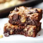 Chunky Monkey Brownies: Yumminess in Every Fudgy Bite 6 Chunky Monkey Brownies