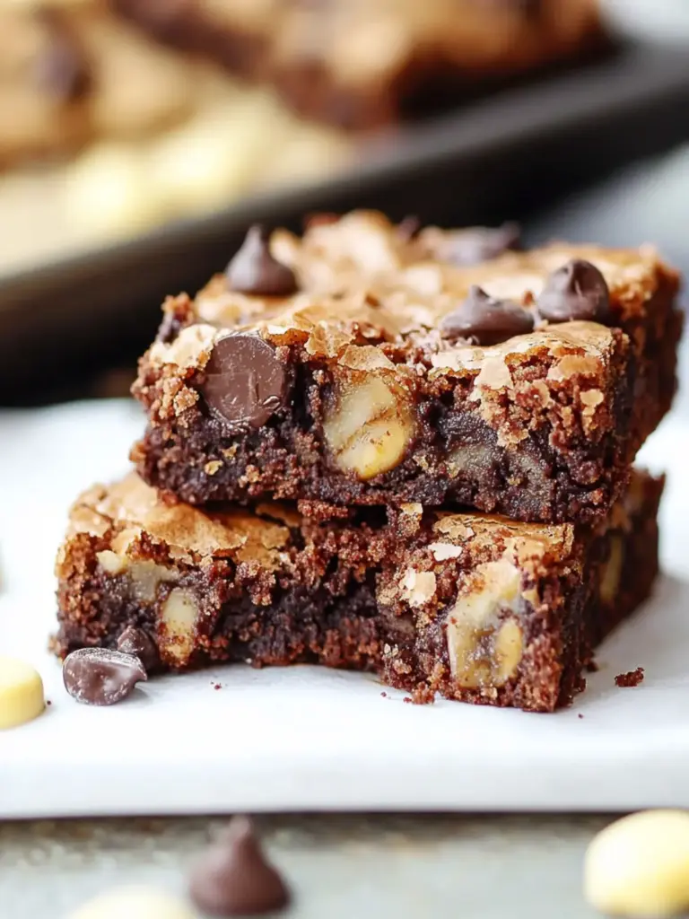 Chunky Monkey Brownies
