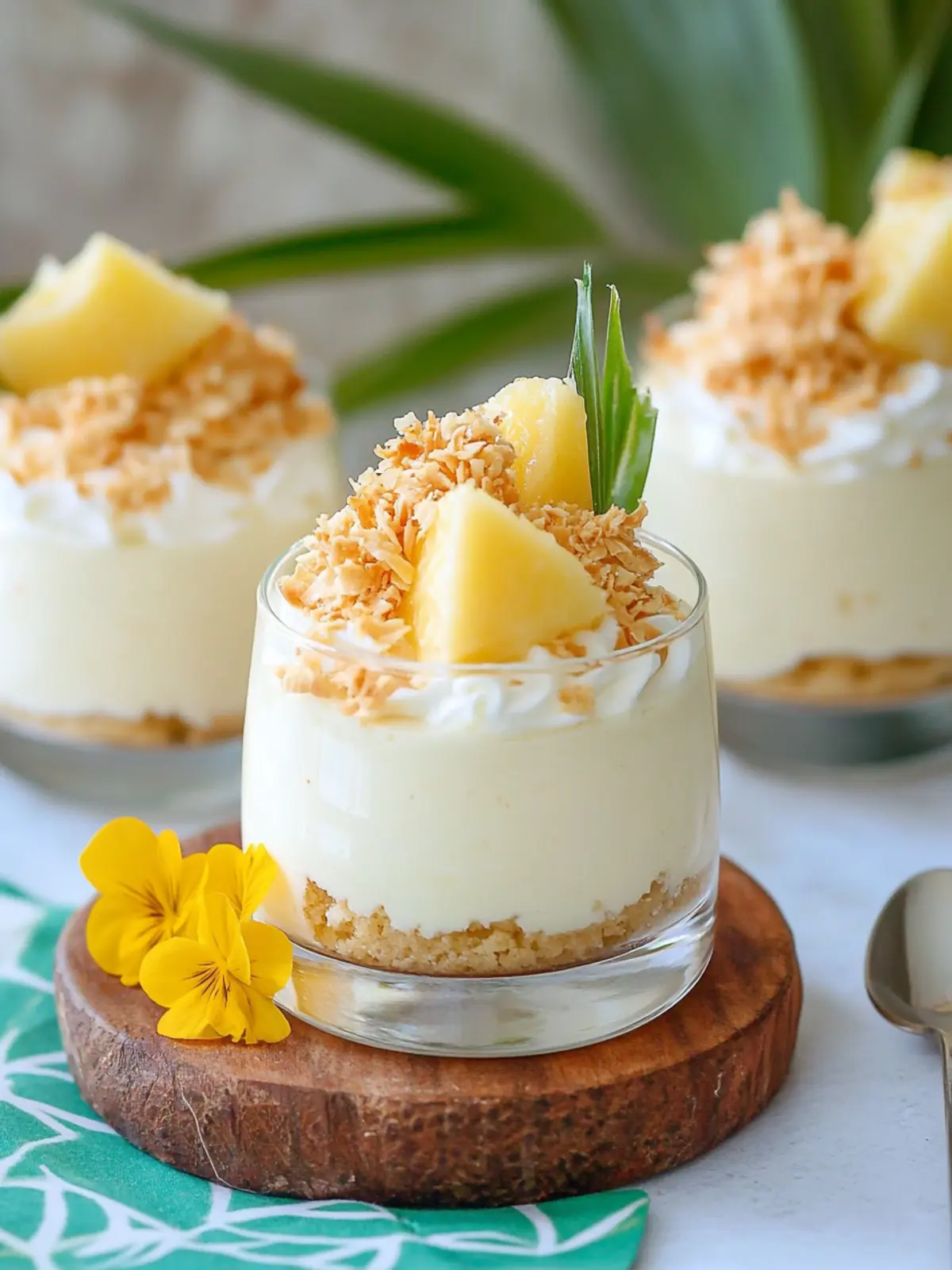 Irresistible Pina Colada Cheesecake Mousse for Any Occasion 5 Pina Colada Cheesecake Mousse