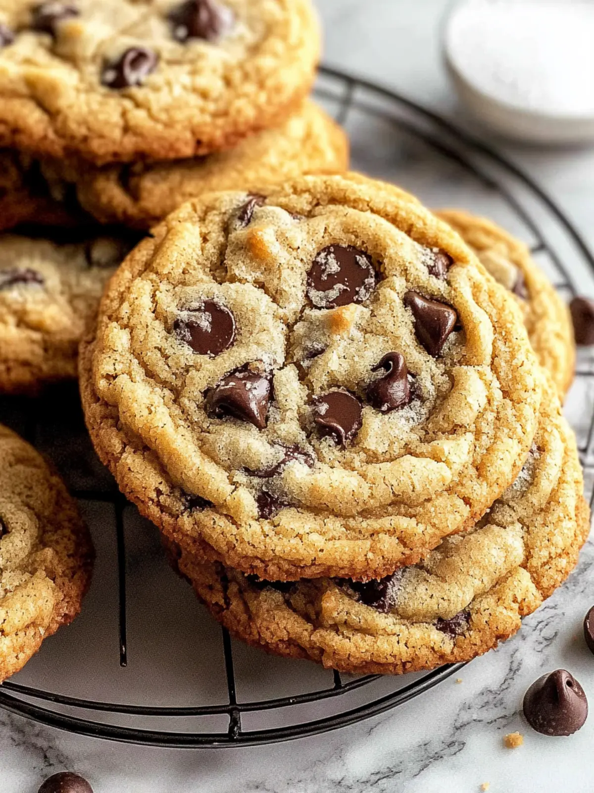 Mouthwatering Giant Bakery Style Chocolate Chip Cookies At Home 2 Giant Bakery Style Chocolate Chip Cookies