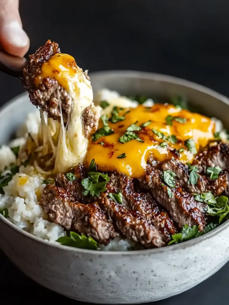 Beefy Garlic Butter Bowl
