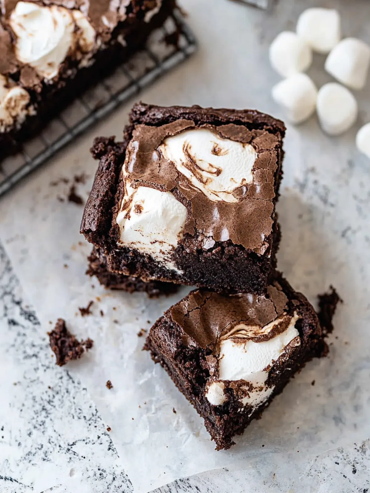 Decadent Marshmallow Brownies That Melt in Your Mouth 5 Marshmallow Brownies