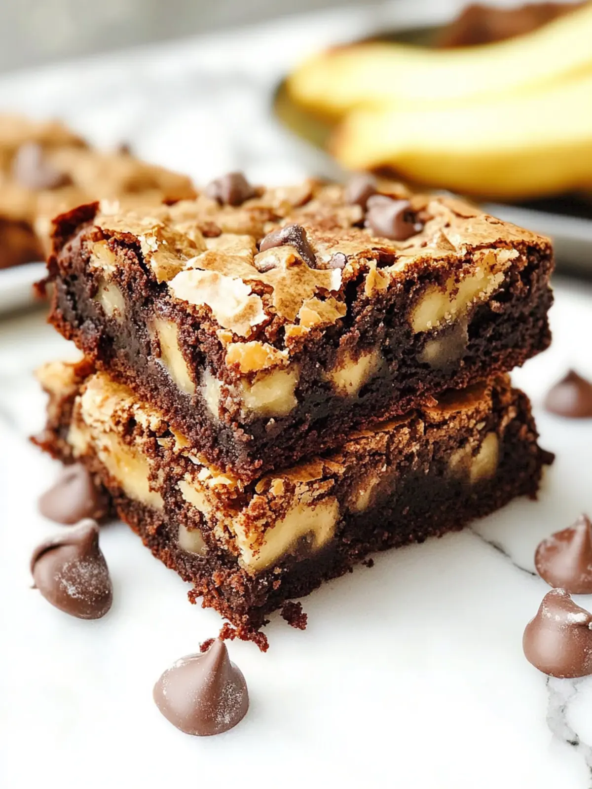 Chunky Monkey Brownies: Yumminess in Every Fudgy Bite 2 Chunky Monkey Brownies