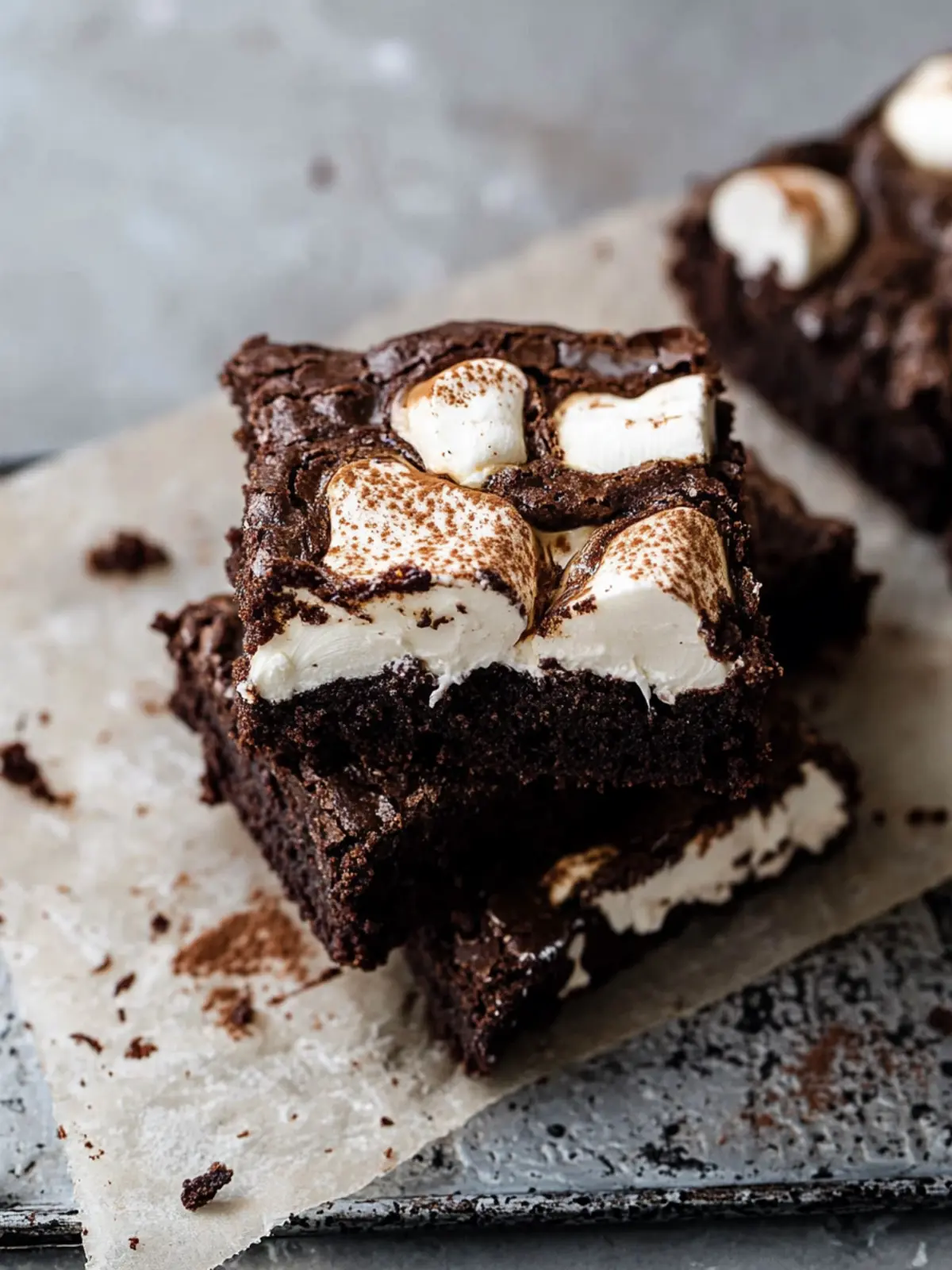 Decadent Marshmallow Brownies That Melt in Your Mouth 2 Marshmallow Brownies