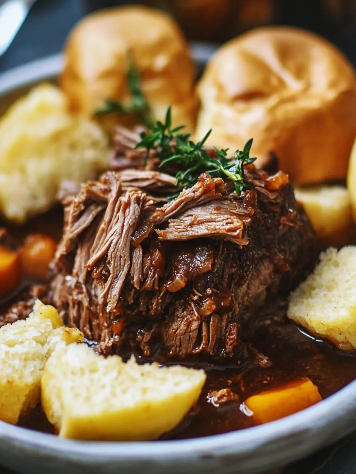 Savory Crock Pot BBQ Beef Pot Roast That Melts in Your Mouth 2 Crock Pot BBQ Beef Pot Roast