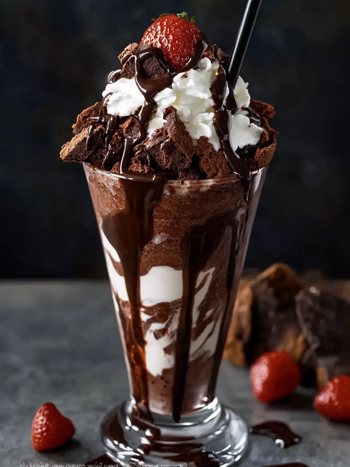 Indulge in the Ultimate Brownie Milkshake Today 2 Brownie Milkshake
