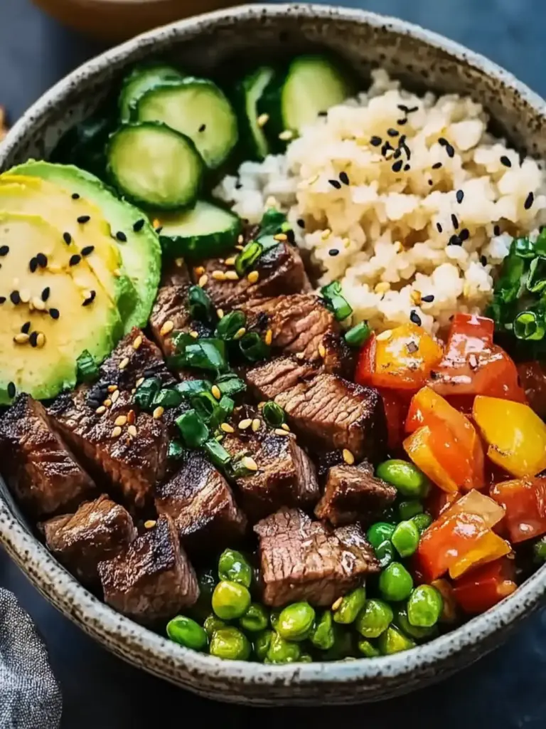Hibachi steak bowls