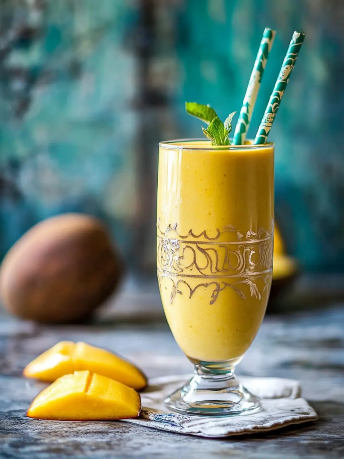Mango Lassi Magic: Quick Creamy Bliss in 15 Minutes 3 Mango Lassi