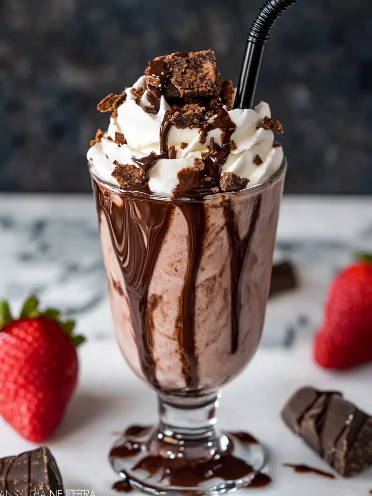 Indulge in the Ultimate Brownie Milkshake Today 4 Brownie Milkshake