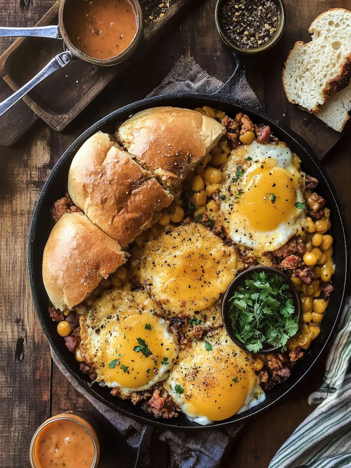 Mouthwatering Cowboy Breakfast Sliders for Your Next Morning Feast 4 Cowboy Breakfast