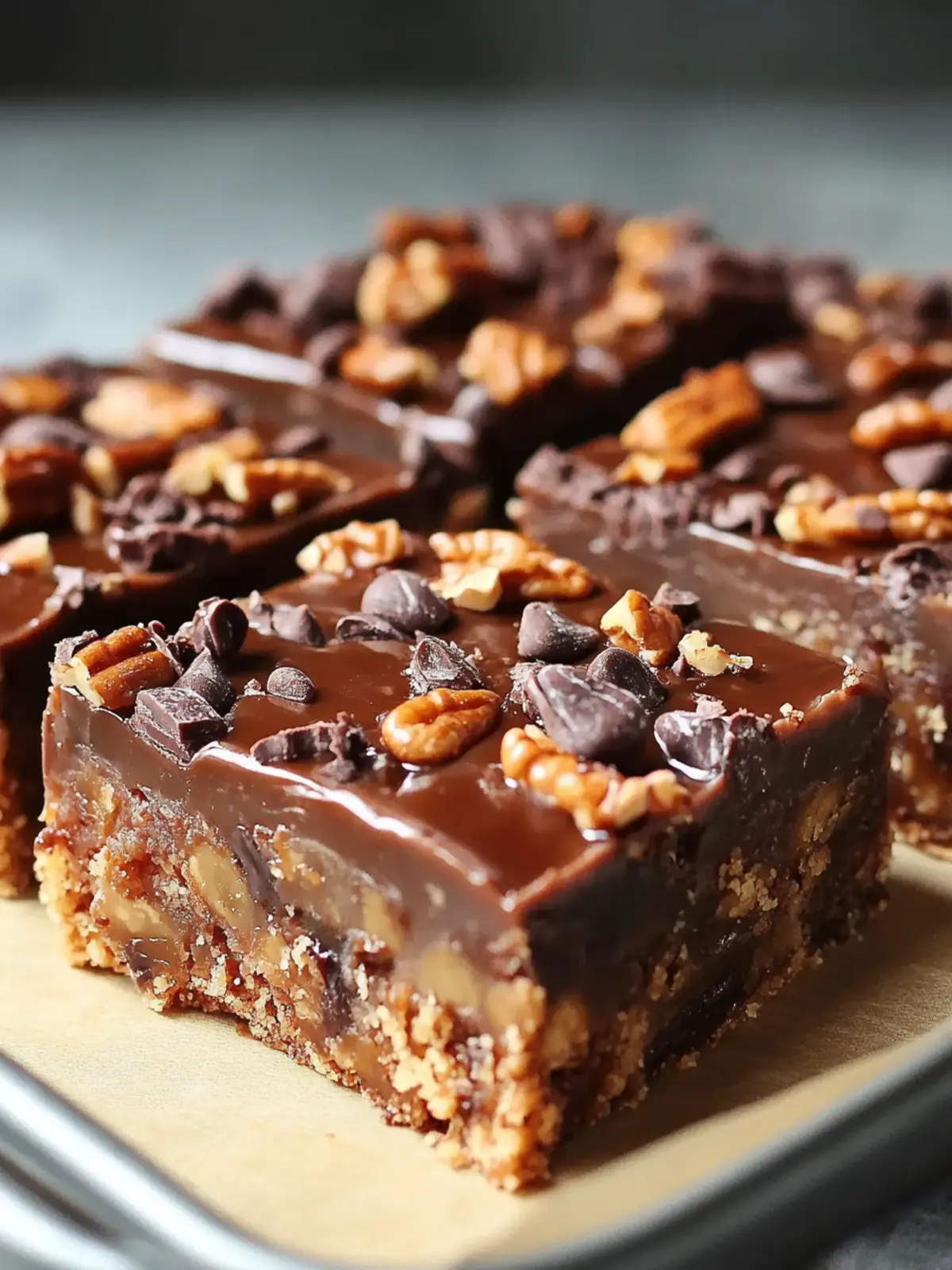 Irresistible Easy Turtle Bars for Your Next Sweet Craving 3 Easy Turtle Bars