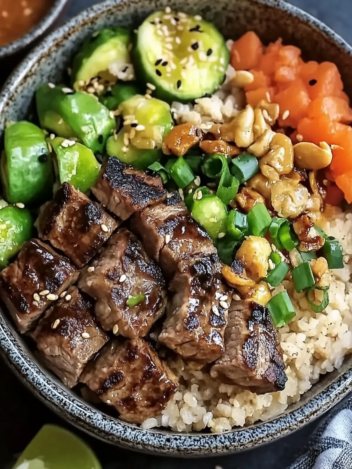 Customizable Hibachi Steak Bowls for a Flavorful Family Night 2 Hibachi steak bowls