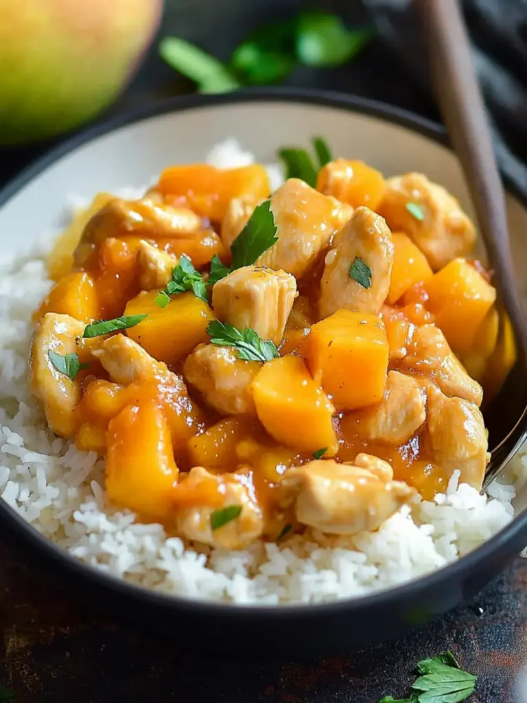Mango Chicken and Rice