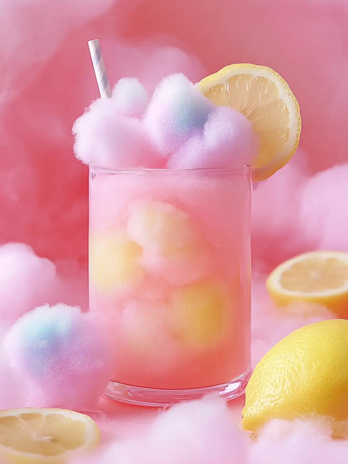 Magical Cotton Candy Lemonade: A Sweet Summer Refreshment 2 Cotton Candy Lemonade