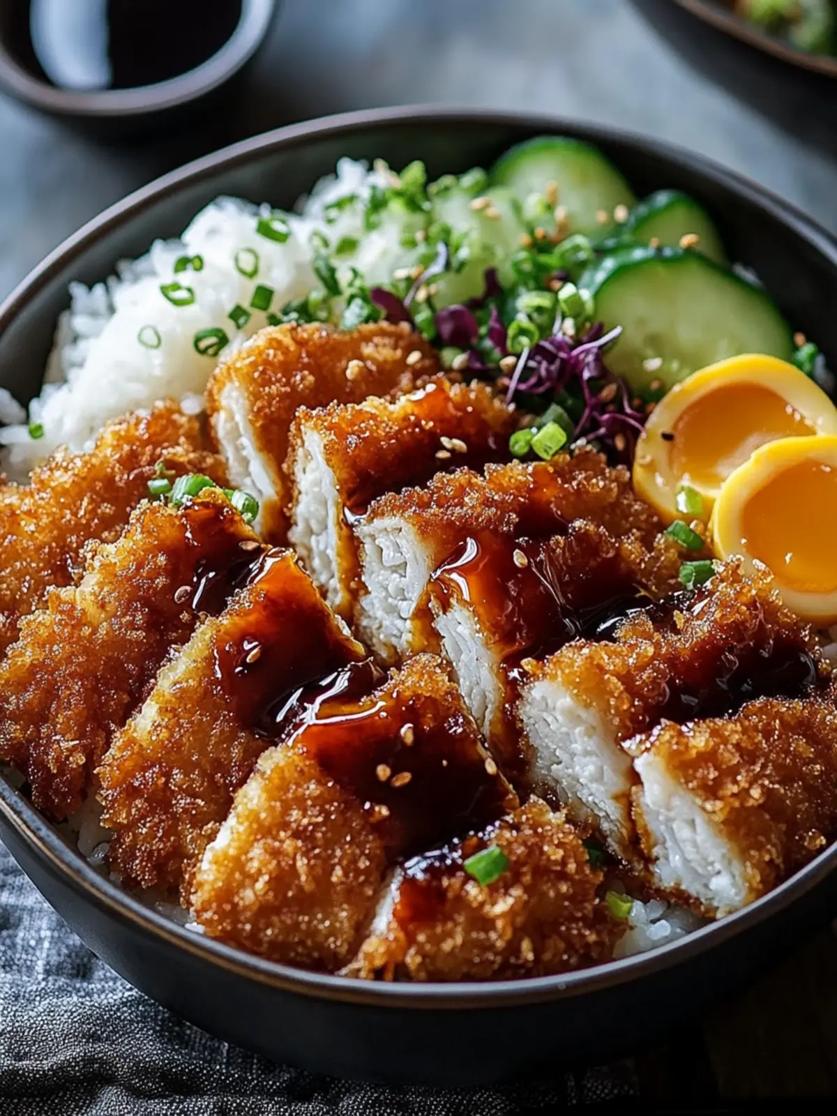 Japanese Katsu Bowls: Quick & Delicious Comfort Food Delight 5 Japanese Katsu Bowls