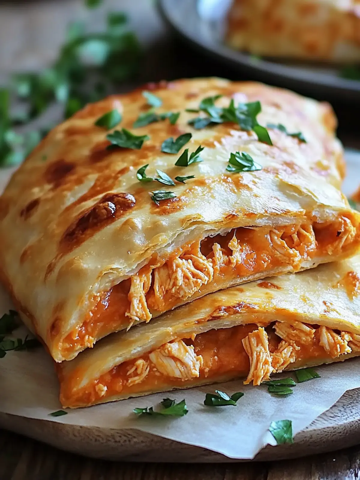 Savor Every Bite: Easy Buffalo Chicken Calzone Recipe 4 Buffalo Chicken Calzone