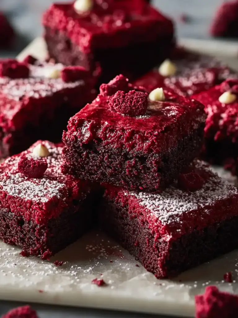 Red Velvet Brownies