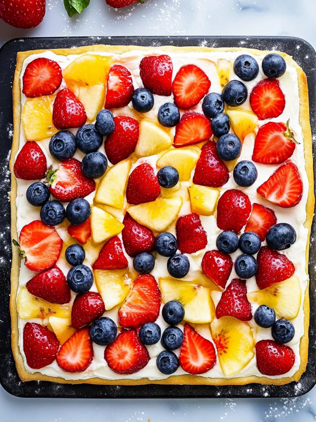 Delicious Fruit Pizza: A Sweet Twist on Classic Favorites 3 Fruit Pizza