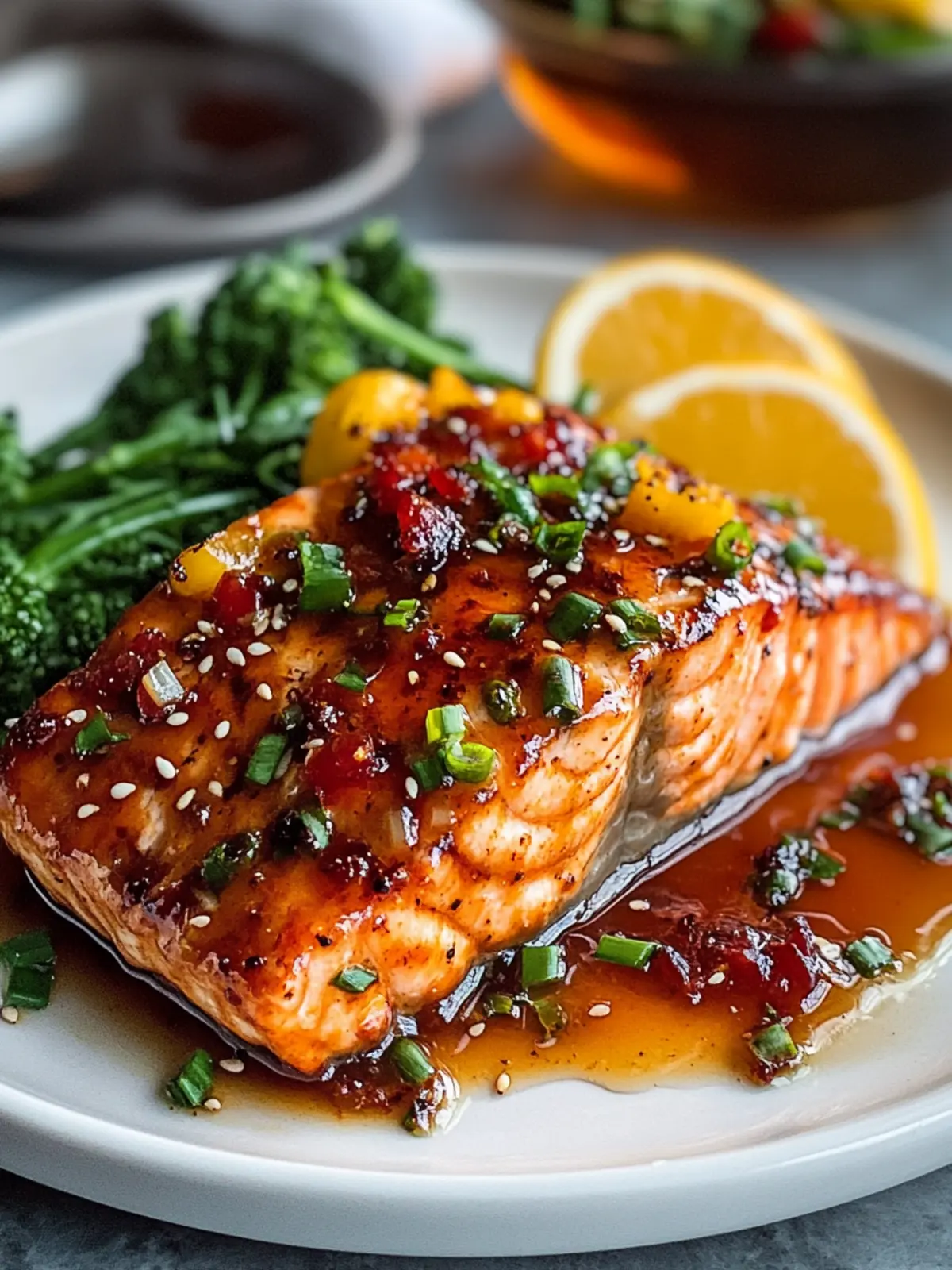 Irresistible Hot Honey Salmon You’ll Make Again and Again 3 Hot Honey Salmon