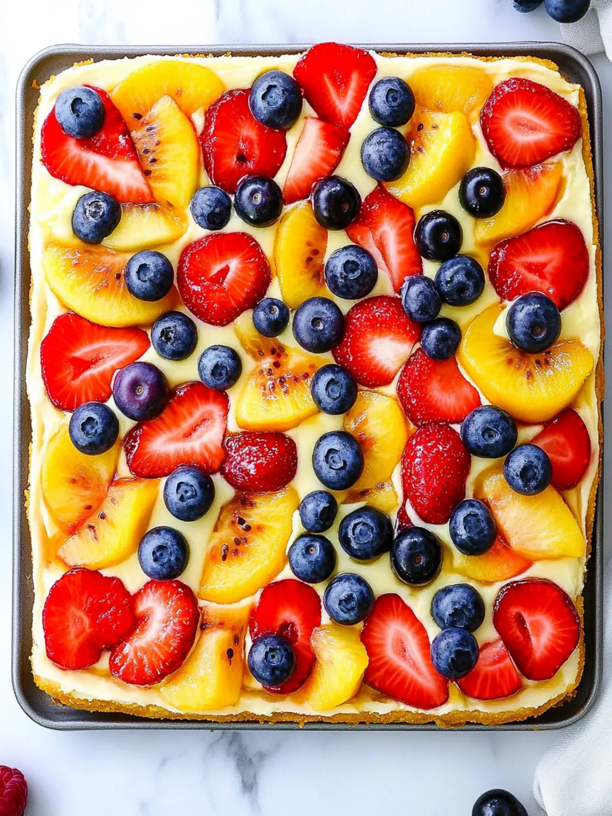 Delicious Fruit Pizza: A Sweet Twist on Classic Favorites 4 Fruit Pizza