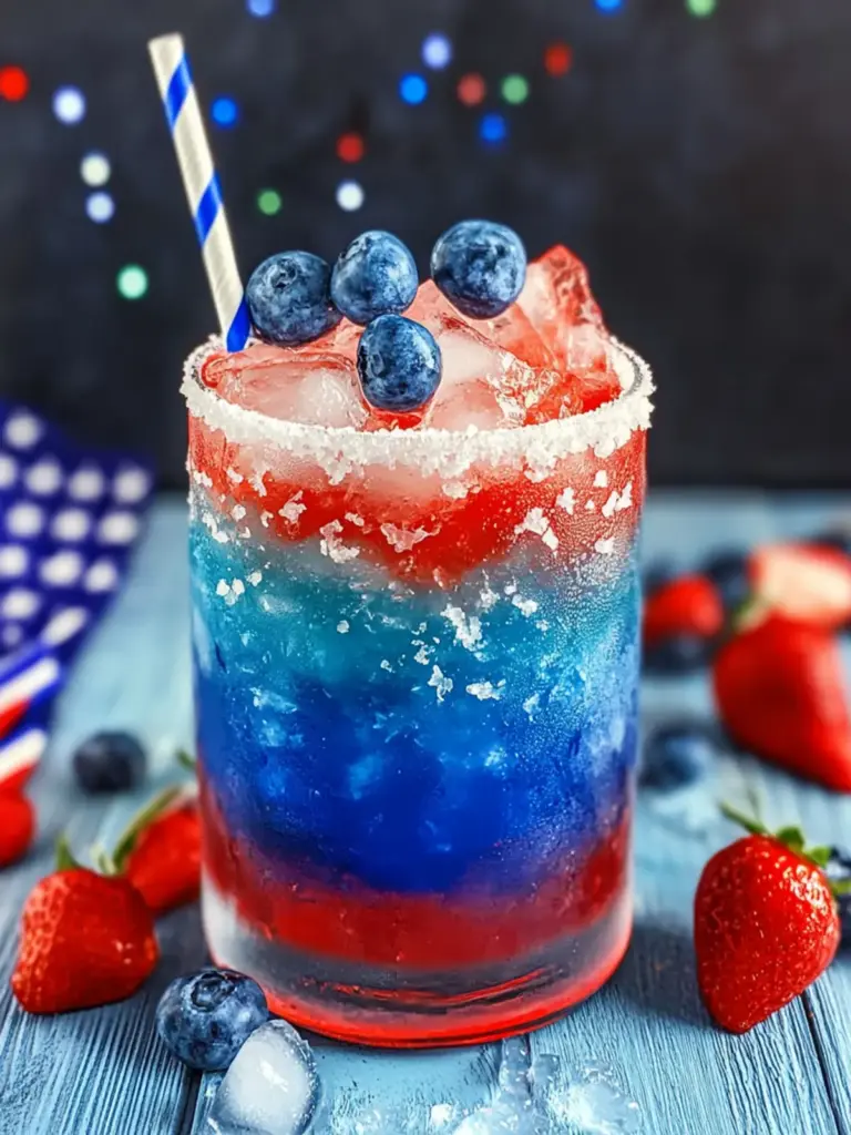 Red White and Blue Margarita